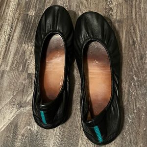 Tieks Matte Black Flats